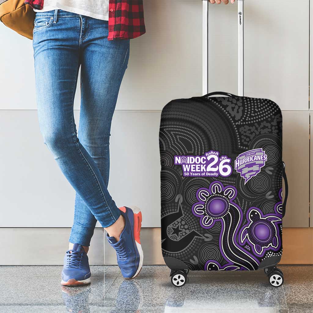 Hobart Hurricanes NAIDOC Week 2026 Luggage Cover Sea Turtles Aboriginal Art