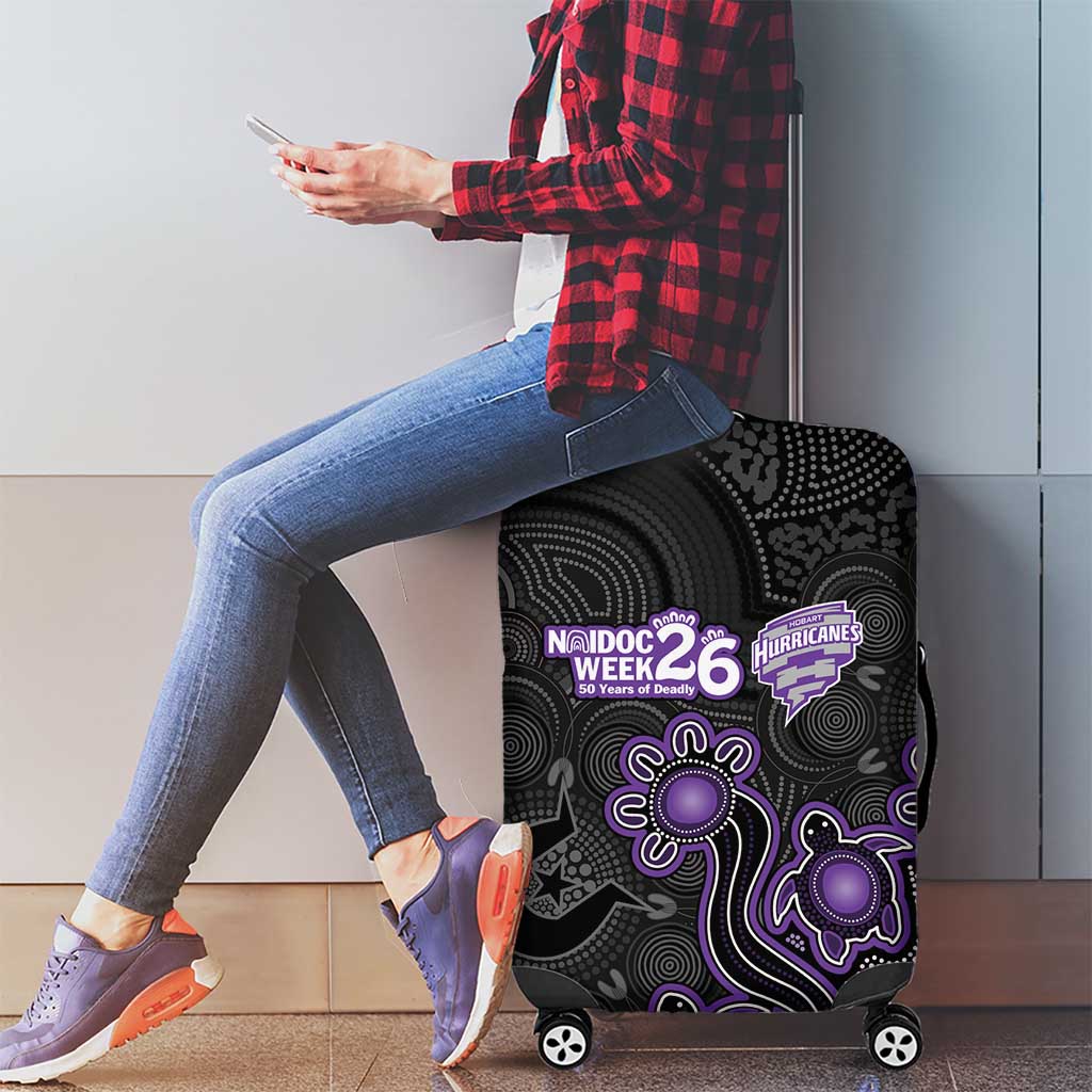 Hobart Hurricanes NAIDOC Week 2026 Luggage Cover Sea Turtles Aboriginal Art