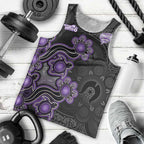 Personalised Hobart Hurricanes NAIDOC Week 2026 Men Tank Top Sea Turtles Aboriginal Art