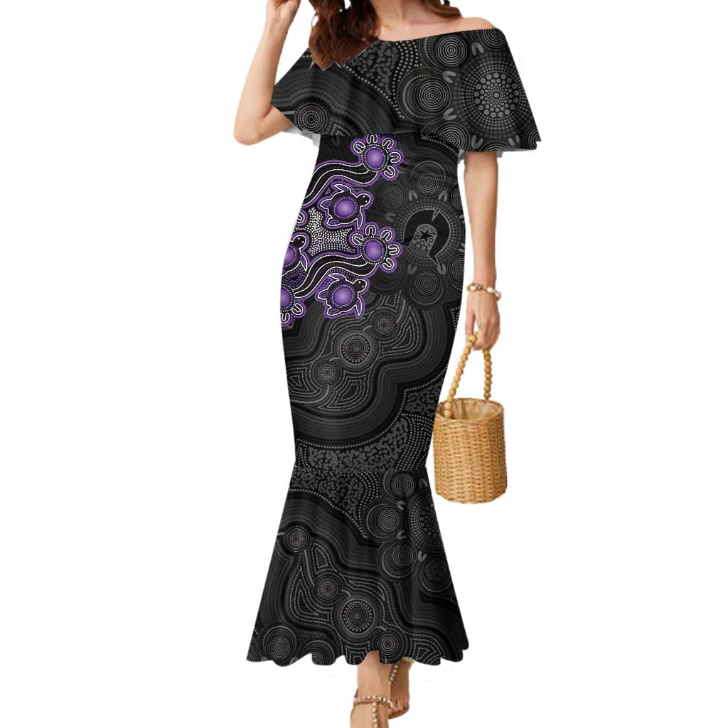 Personalised Hobart Hurricanes NAIDOC Week 2026 Mermaid Dress Sea Turtles Aboriginal Art
