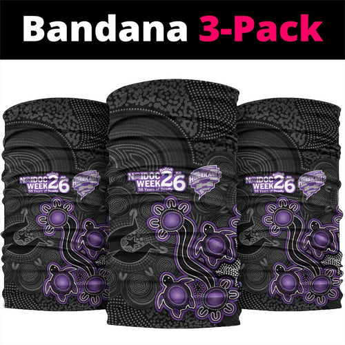 Hobart Hurricanes NAIDOC Week 2026 Neck Gaiter Sea Turtles Aboriginal Art