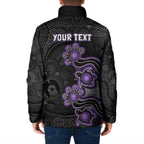 Personalised Hobart Hurricanes NAIDOC Week 2026 Padded Jacket Sea Turtles Aboriginal Art