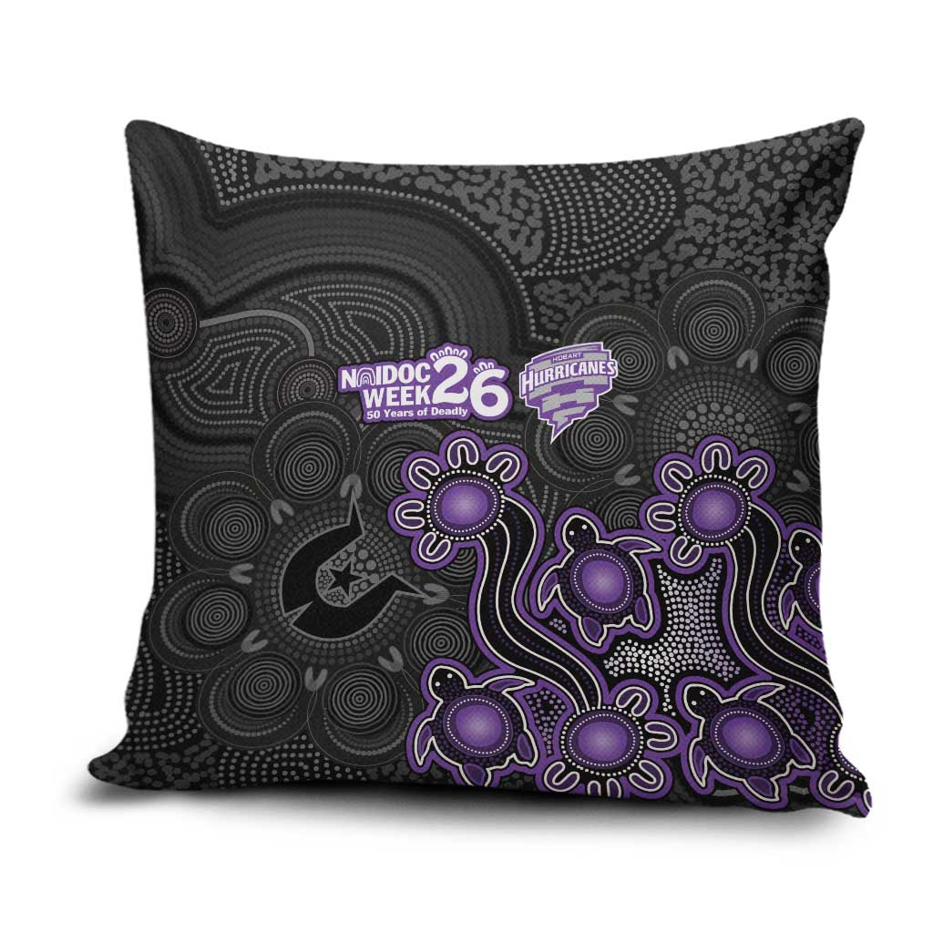 Hobart Hurricanes NAIDOC Week 2026 Pillow Cover Sea Turtles Aboriginal Art