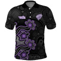 Personalised Hobart Hurricanes NAIDOC Week 2026 Polo Shirt Sea Turtles Aboriginal Art