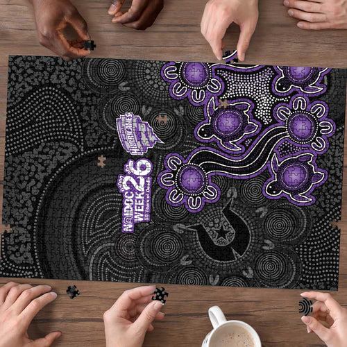 Hobart Hurricanes NAIDOC Week 2026 Puzzle Sea Turtles Aboriginal Art