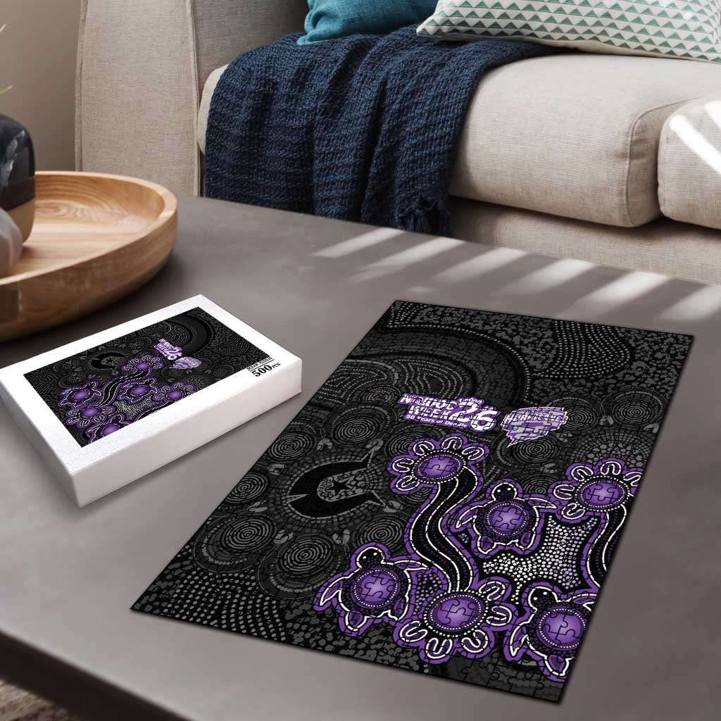 Hobart Hurricanes NAIDOC Week 2026 Puzzle Sea Turtles Aboriginal Art