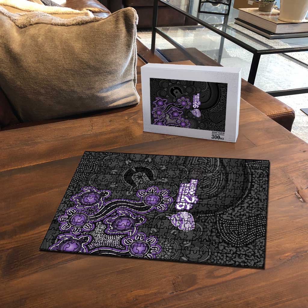 Hobart Hurricanes NAIDOC Week 2026 Puzzle Sea Turtles Aboriginal Art