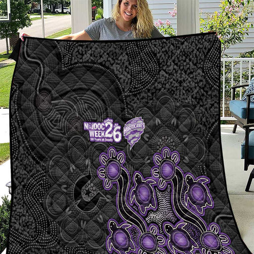 Hobart Hurricanes NAIDOC Week 2026 Quilt Sea Turtles Aboriginal Art