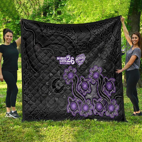 Hobart Hurricanes NAIDOC Week 2026 Quilt Sea Turtles Aboriginal Art