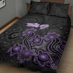Hobart Hurricanes NAIDOC Week 2026 Quilt Bed Set Sea Turtles Aboriginal Art