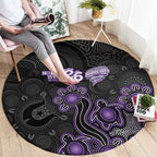Hobart Hurricanes NAIDOC Week 2026 Round Carpet Sea Turtles Aboriginal Art