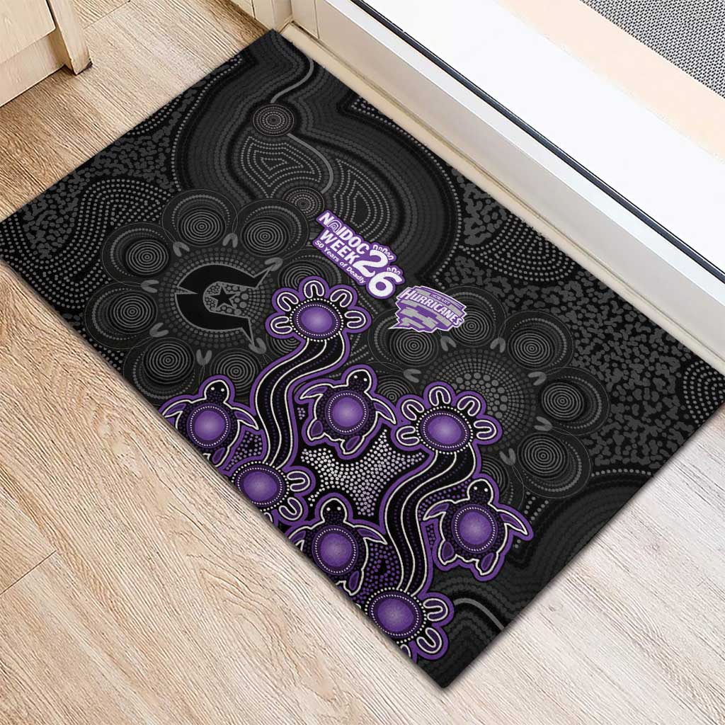 Hobart Hurricanes NAIDOC Week 2026 Rubber Doormat Sea Turtles Aboriginal Art