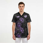 Personalised Hobart Hurricanes NAIDOC Week 2026 Scrub Top Sea Turtles Aboriginal Art