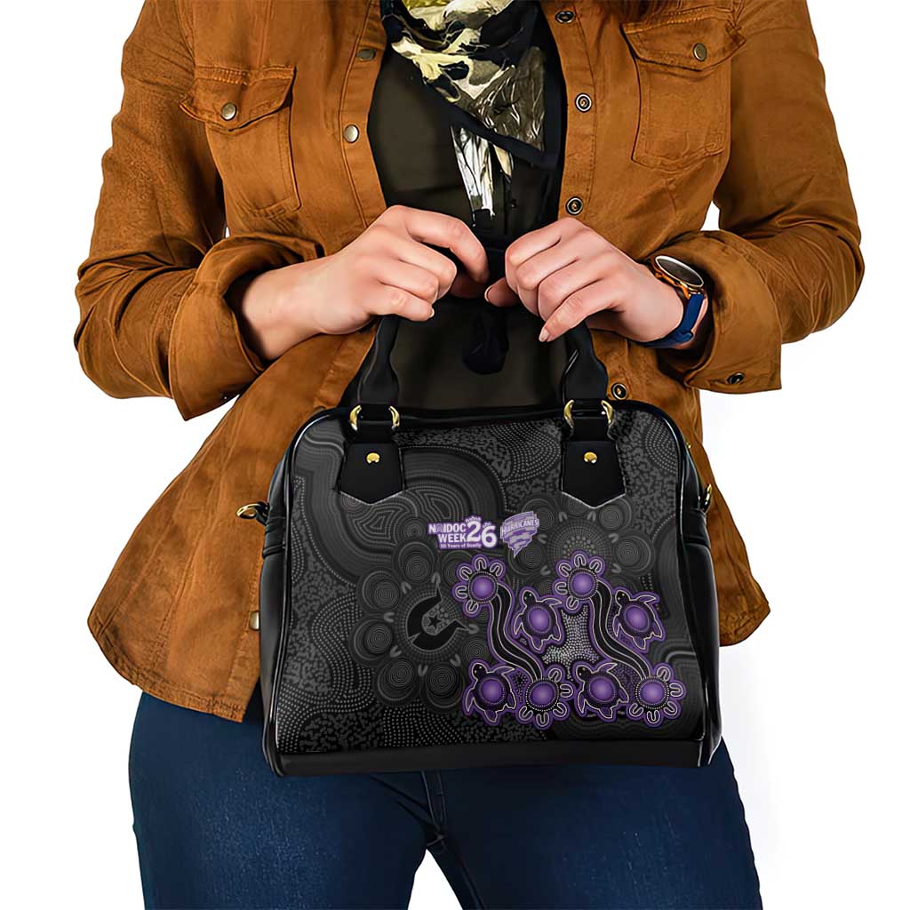 Hobart Hurricanes NAIDOC Week 2026 Shoulder Handbag Sea Turtles Aboriginal Art