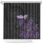 Hobart Hurricanes NAIDOC Week 2026 Shower Curtain Sea Turtles Aboriginal Art