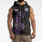 Personalised Hobart Hurricanes NAIDOC Week 2026 Sleeveless Zip Hoodie Sea Turtles Aboriginal Art