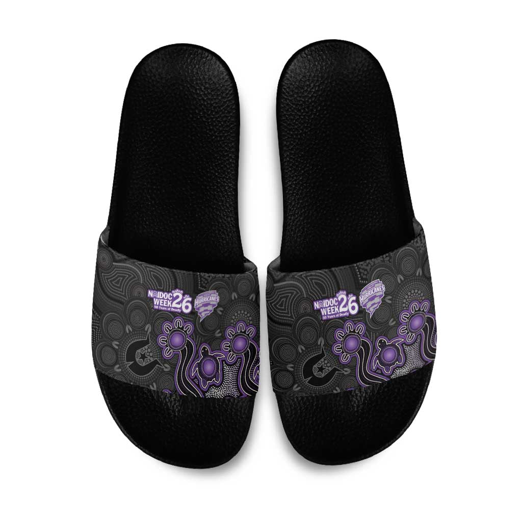 Hobart Hurricanes NAIDOC Week 2026 Slide Sandals Sea Turtles Aboriginal Art