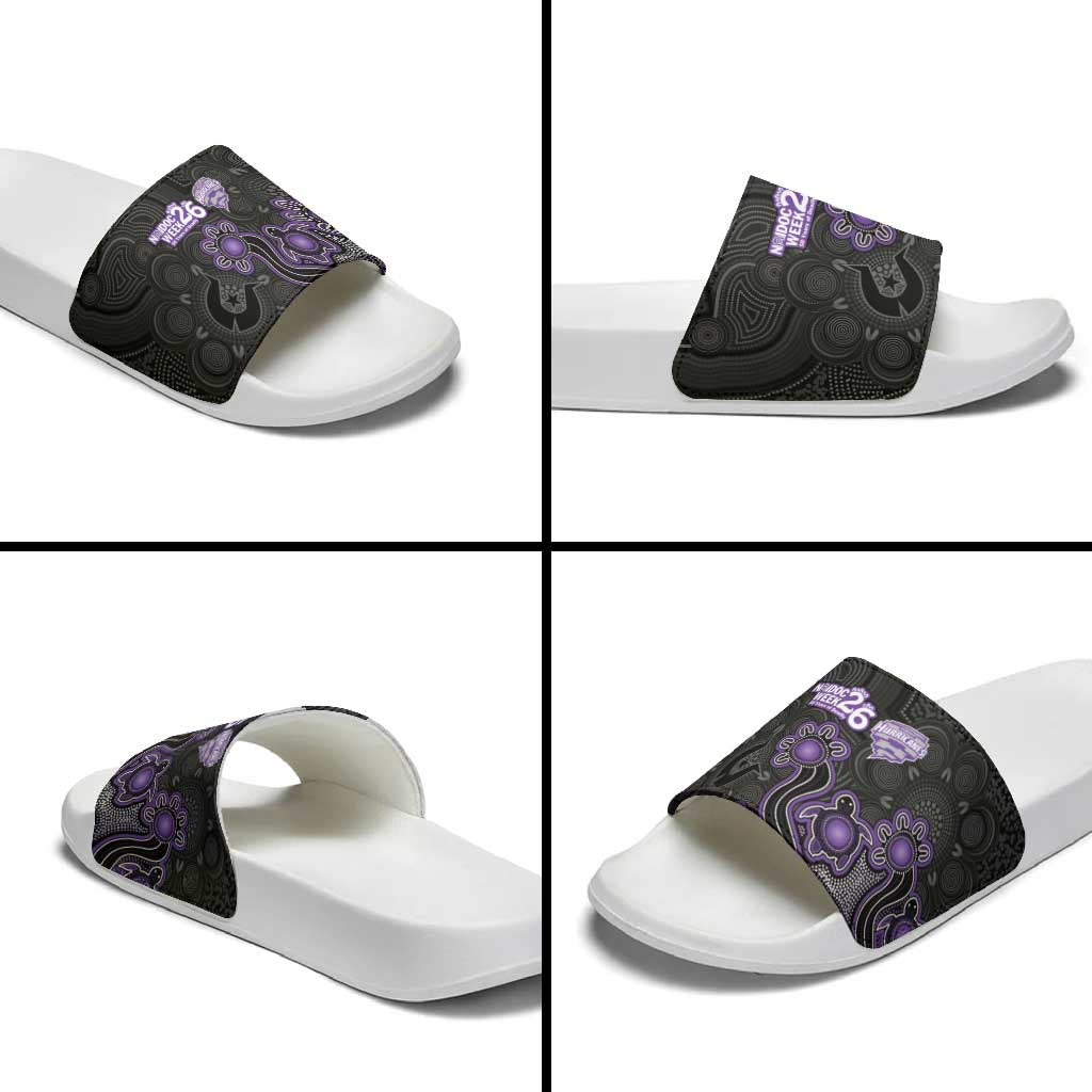 Hobart Hurricanes NAIDOC Week 2026 Slide Sandals Sea Turtles Aboriginal Art