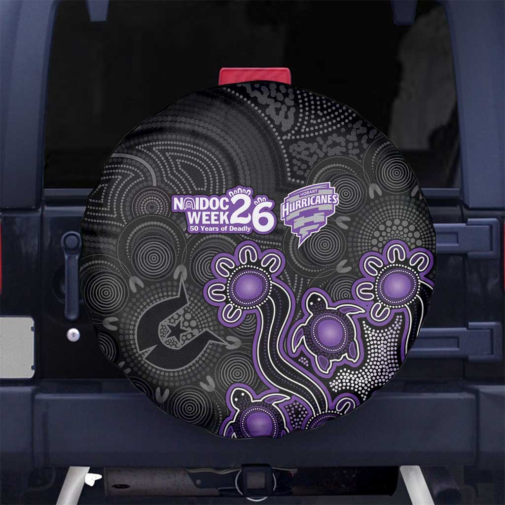 Hobart Hurricanes NAIDOC Week 2026 Spare Tire Cover Sea Turtles Aboriginal Art