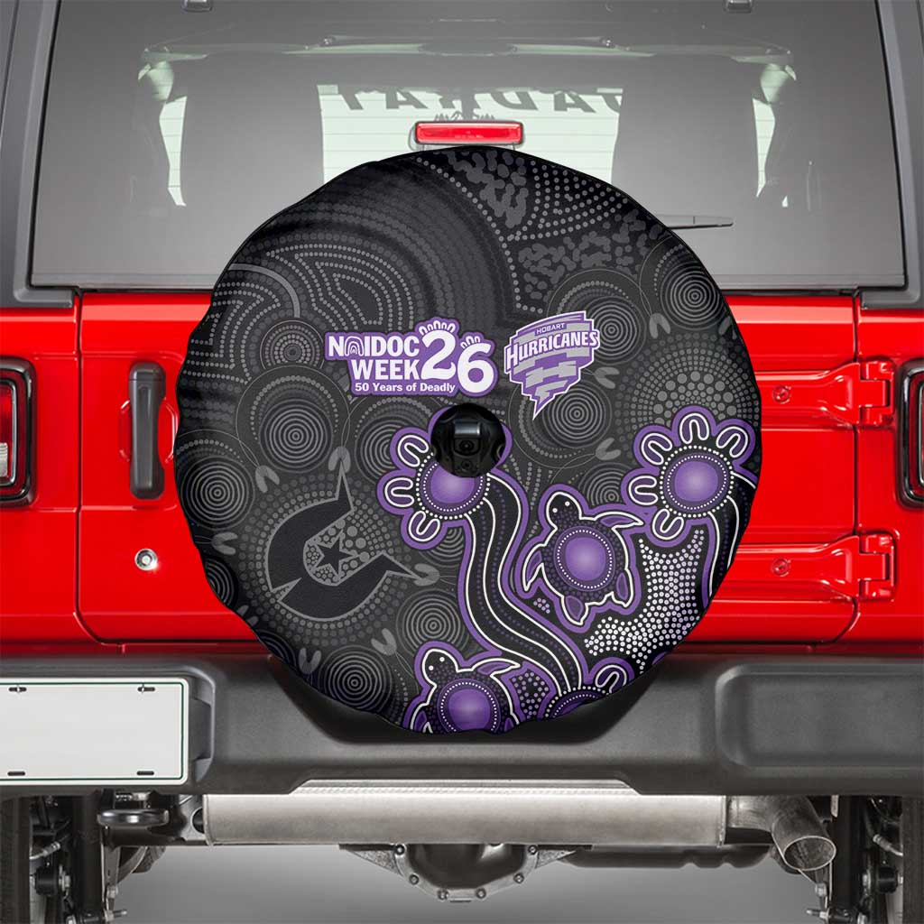Hobart Hurricanes NAIDOC Week 2026 Spare Tire Cover Sea Turtles Aboriginal Art