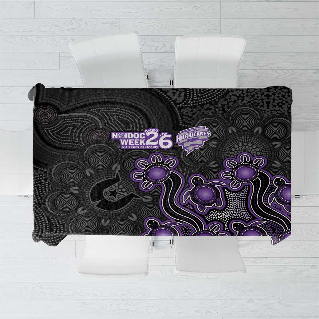 Hobart Hurricanes NAIDOC Week 2026 Tablecloth Sea Turtles Aboriginal Art