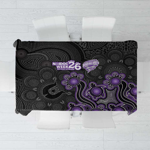 Hobart Hurricanes NAIDOC Week 2026 Tablecloth Sea Turtles Aboriginal Art