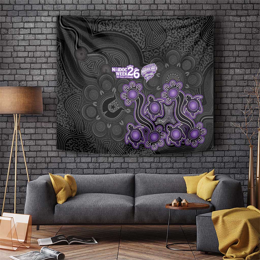 Hobart Hurricanes NAIDOC Week 2026 Tapestry Sea Turtles Aboriginal Art