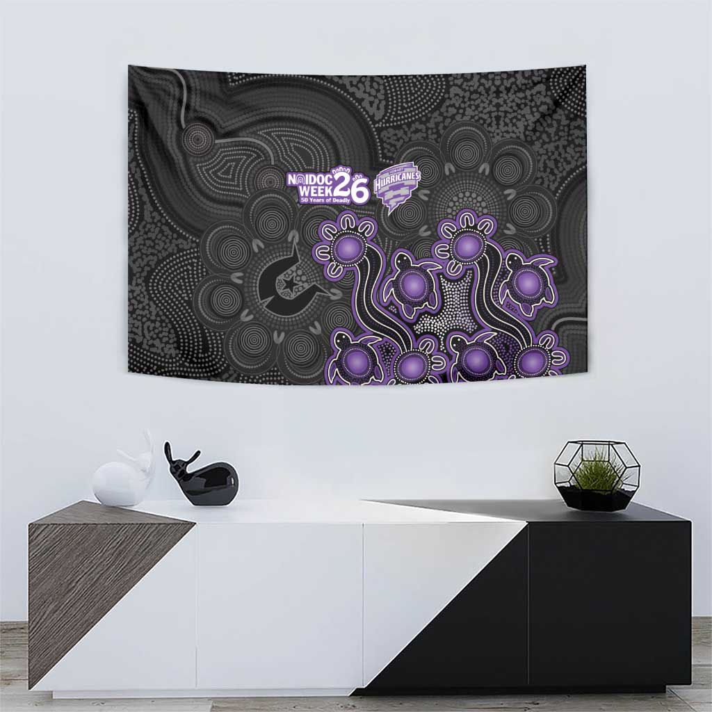 Hobart Hurricanes NAIDOC Week 2026 Tapestry Sea Turtles Aboriginal Art