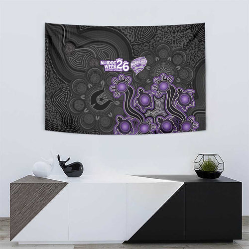 Hobart Hurricanes NAIDOC Week 2026 Tapestry Sea Turtles Aboriginal Art