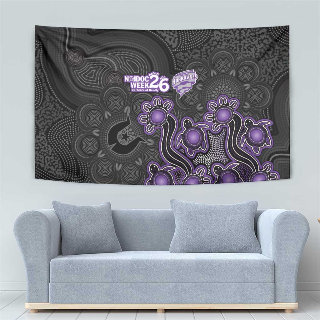 Hobart Hurricanes NAIDOC Week 2026 Tapestry Sea Turtles Aboriginal Art