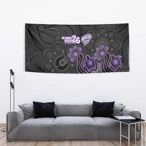 Hobart Hurricanes NAIDOC Week 2026 Tapestry Sea Turtles Aboriginal Art