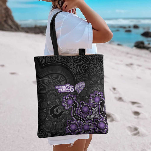 Hobart Hurricanes NAIDOC Week 2026 Tote Bag Sea Turtles Aboriginal Art
