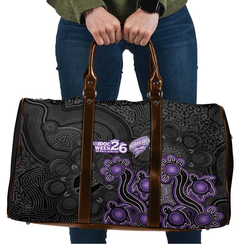Hobart Hurricanes NAIDOC Week 2026 Travel Bag Sea Turtles Aboriginal Art