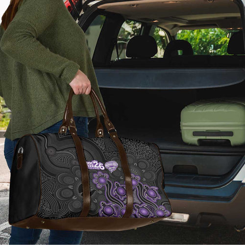 Hobart Hurricanes NAIDOC Week 2026 Travel Bag Sea Turtles Aboriginal Art