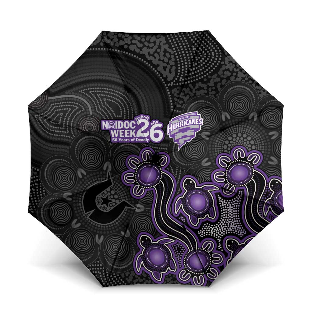 Hobart Hurricanes NAIDOC Week 2026 Umbrella Sea Turtles Aboriginal Art