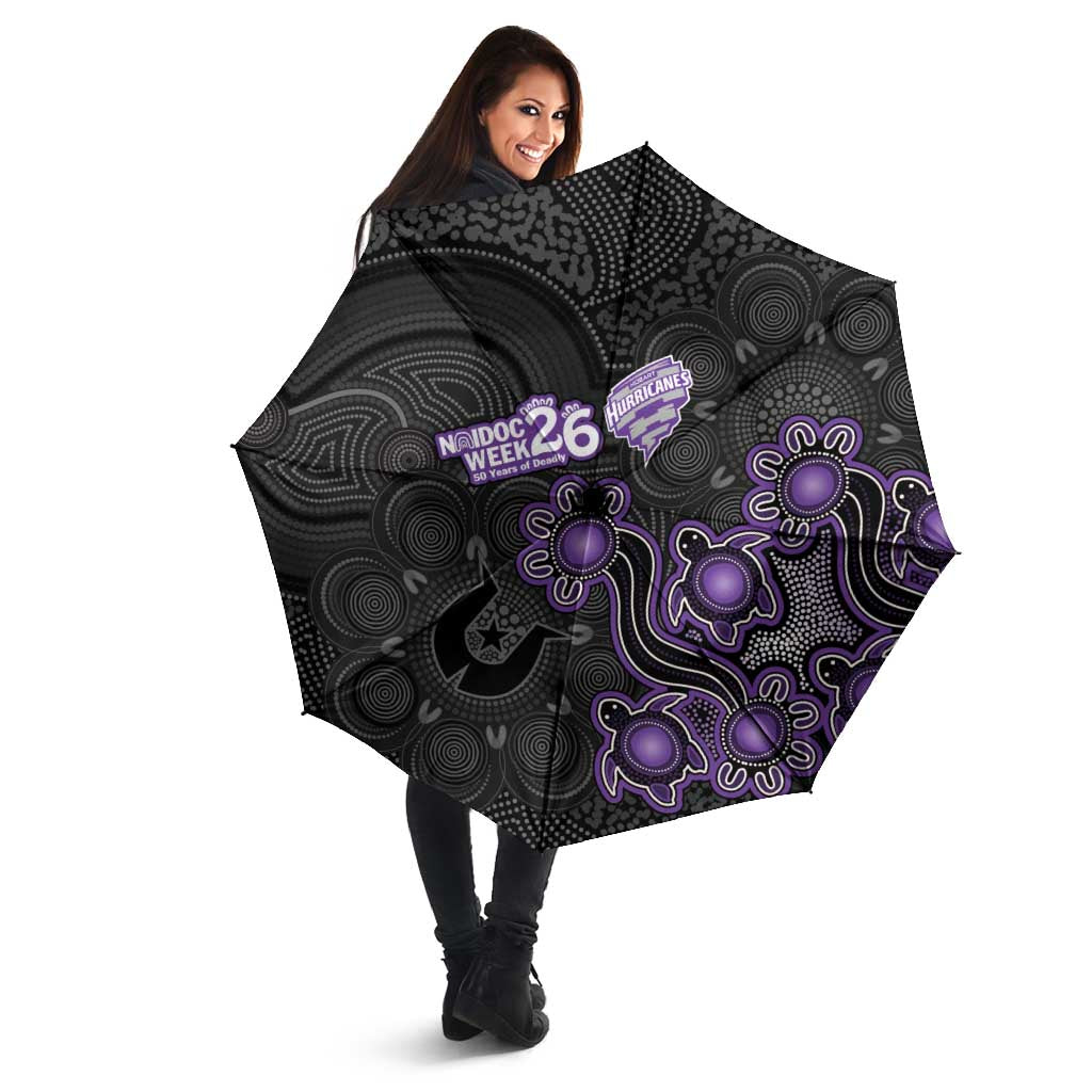 Hobart Hurricanes NAIDOC Week 2026 Umbrella Sea Turtles Aboriginal Art