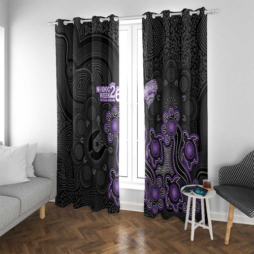 Hobart Hurricanes NAIDOC Week 2026 Window Curtain Sea Turtles Aboriginal Art