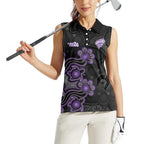 Personalised Hobart Hurricanes NAIDOC Week 2026 Women Sleeveless Polo Shirt Sea Turtles Aboriginal Art