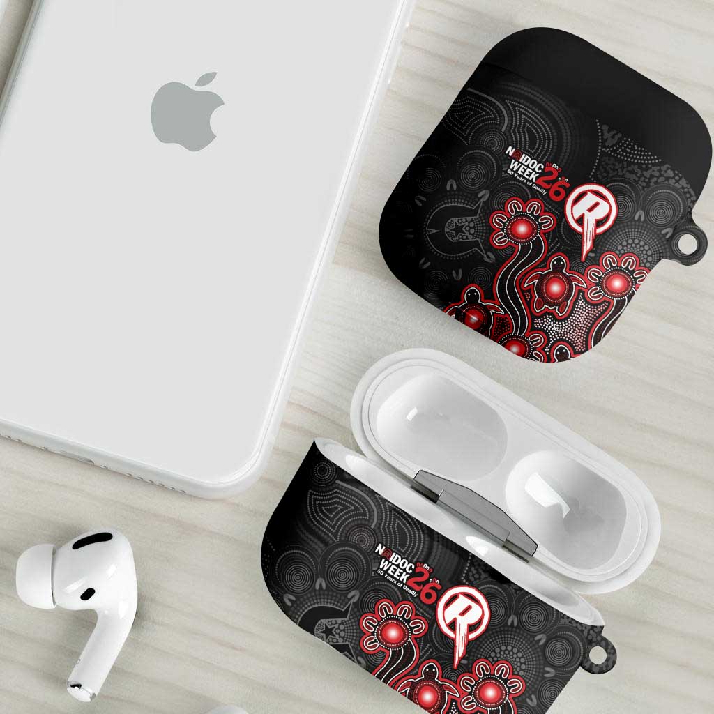 Melbourne Renegades NAIDOC Week 2026 AirPods Case Sea Turtles Aboriginal Art