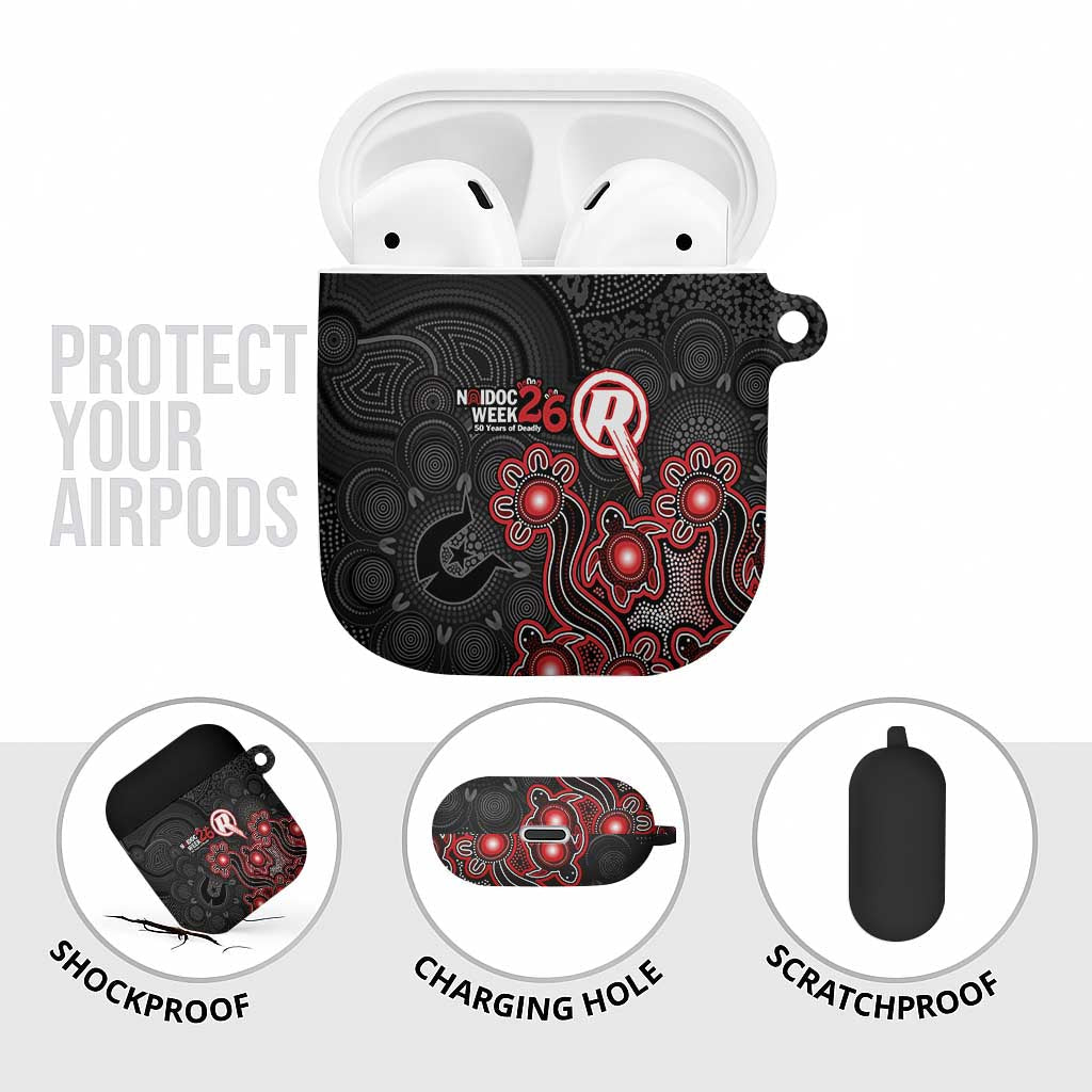 Melbourne Renegades NAIDOC Week 2026 AirPods Case Sea Turtles Aboriginal Art