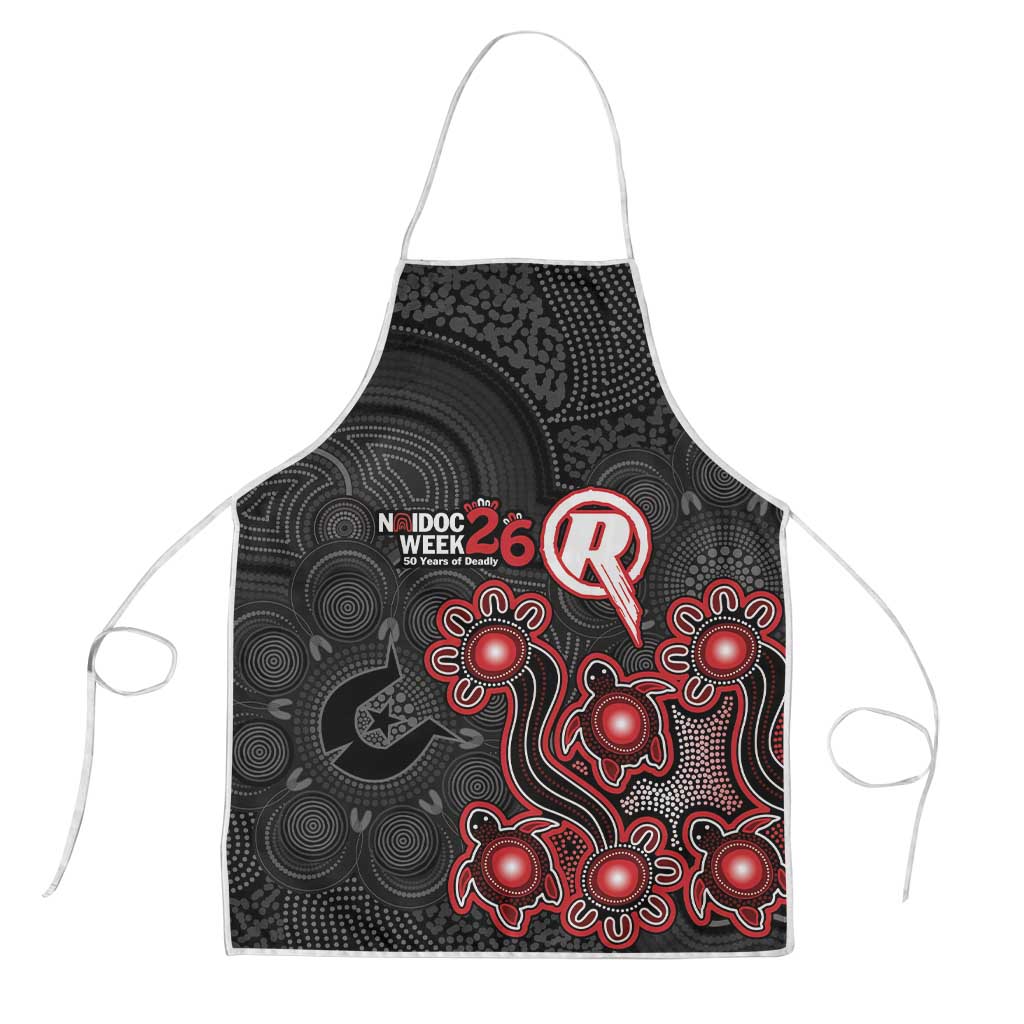 Melbourne Renegades NAIDOC Week 2026 Apron Sea Turtles Aboriginal Art