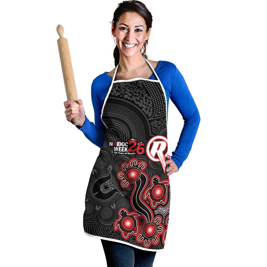 Melbourne Renegades NAIDOC Week 2026 Apron Sea Turtles Aboriginal Art