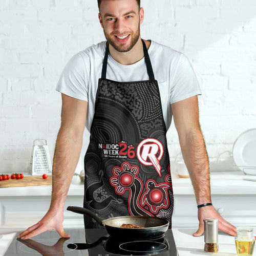 Melbourne Renegades NAIDOC Week 2026 Apron Sea Turtles Aboriginal Art