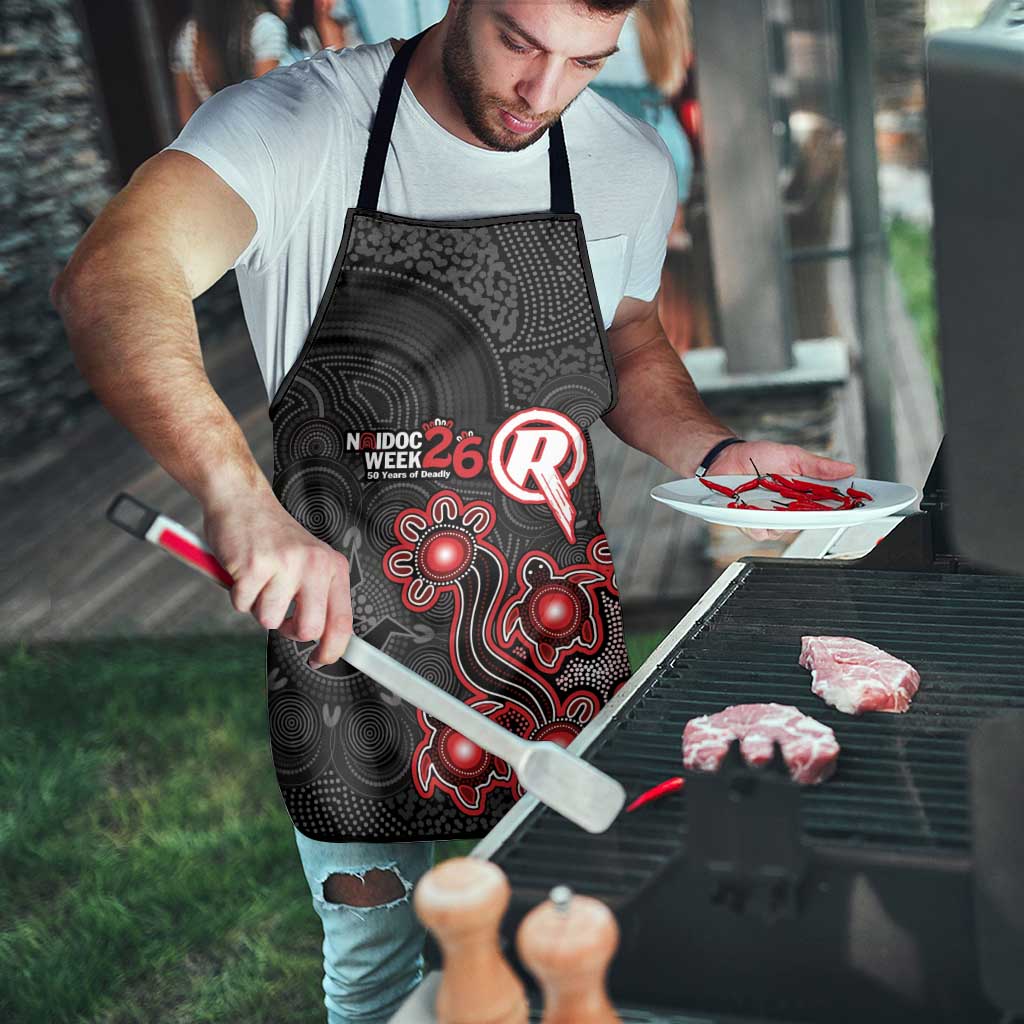 Melbourne Renegades NAIDOC Week 2026 Apron Sea Turtles Aboriginal Art