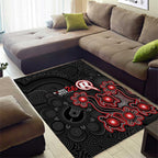 Melbourne Renegades NAIDOC Week 2026 Area Rug Sea Turtles Aboriginal Art