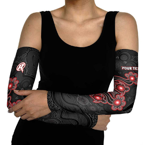 Personalised Melbourne Renegades NAIDOC Week 2026 Arm Sleeves Sea Turtles Aboriginal Art