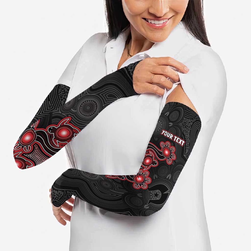 Personalised Melbourne Renegades NAIDOC Week 2026 Arm Sleeves Sea Turtles Aboriginal Art
