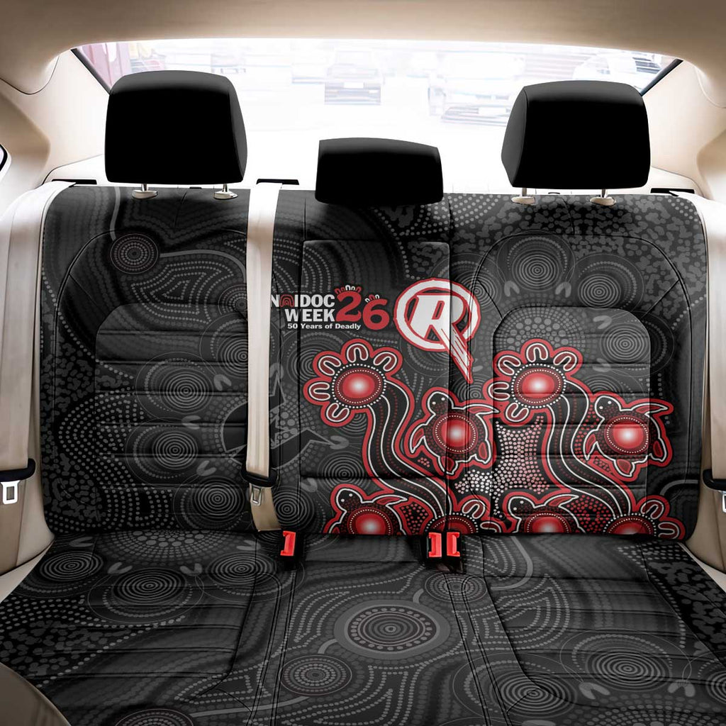 Melbourne Renegades NAIDOC Week 2026 Back Car Seat Cover Sea Turtles Aboriginal Art