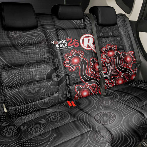 Melbourne Renegades NAIDOC Week 2026 Back Car Seat Cover Sea Turtles Aboriginal Art