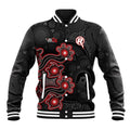 Personalised Melbourne Renegades NAIDOC Week 2026 Baseball Jacket Sea Turtles Aboriginal Art